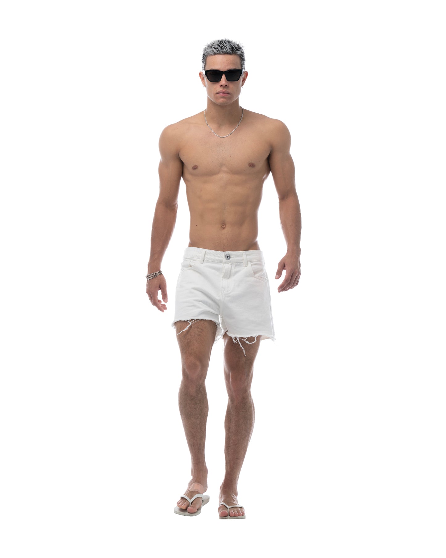 STRESSMAMA Hôtel Mama Denim Shorts (Pre-order)