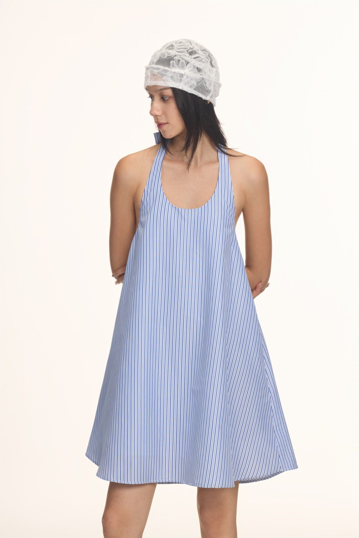 Libe Halter Neck Mini Dress (Pre-order)