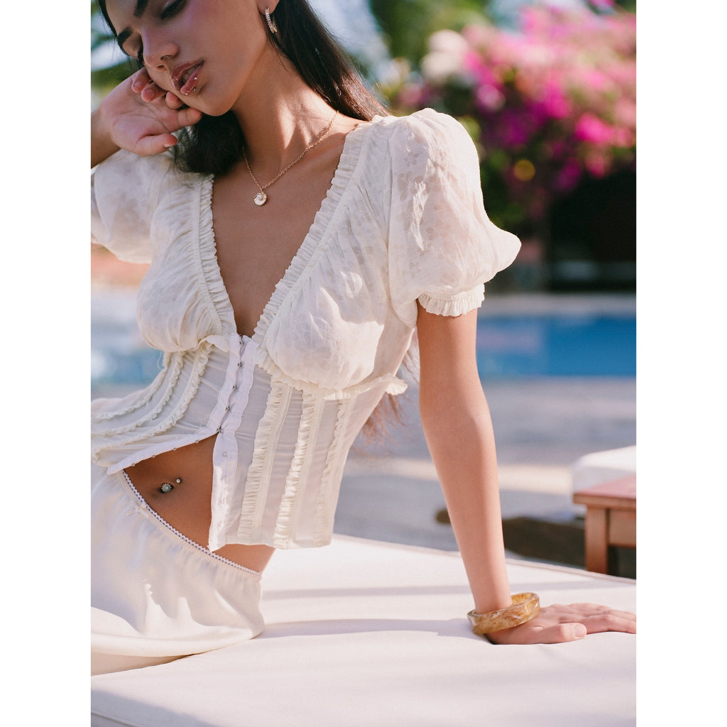 Daphale Stu Chiffon Hazela Top (Pre-order)