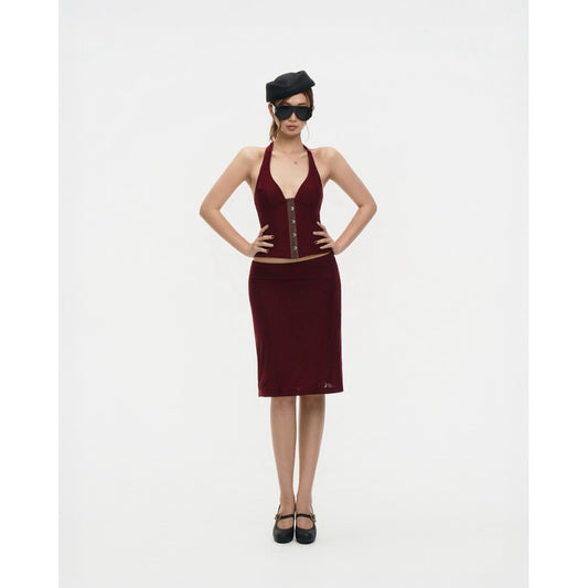 Healing Breathe Midiskirt