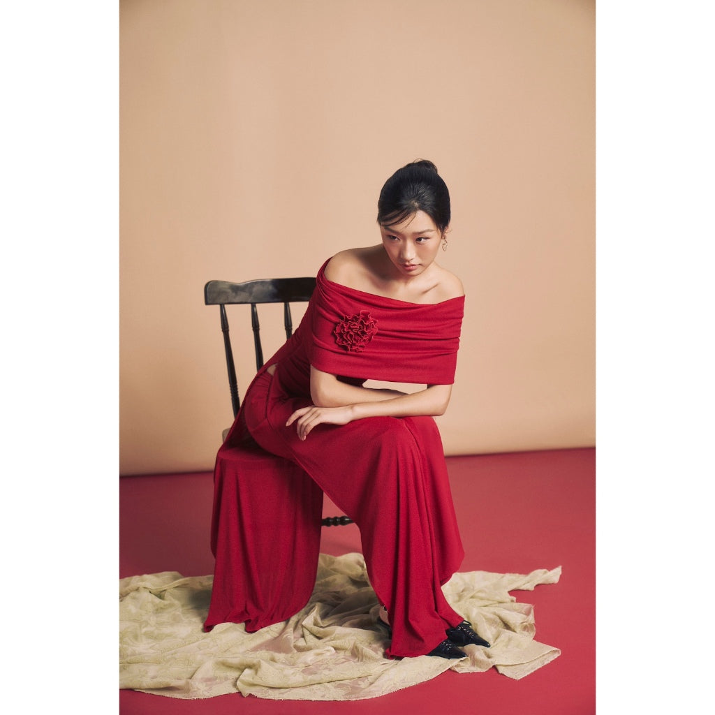 Daphale Stu Hue Ao Dai Set (Pre-order)