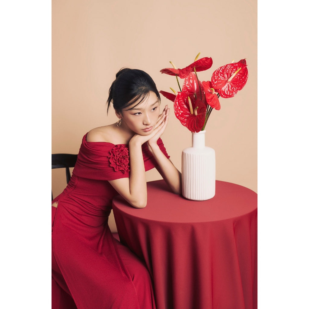 Daphale Stu Hue Ao Dai Set (Pre-order)