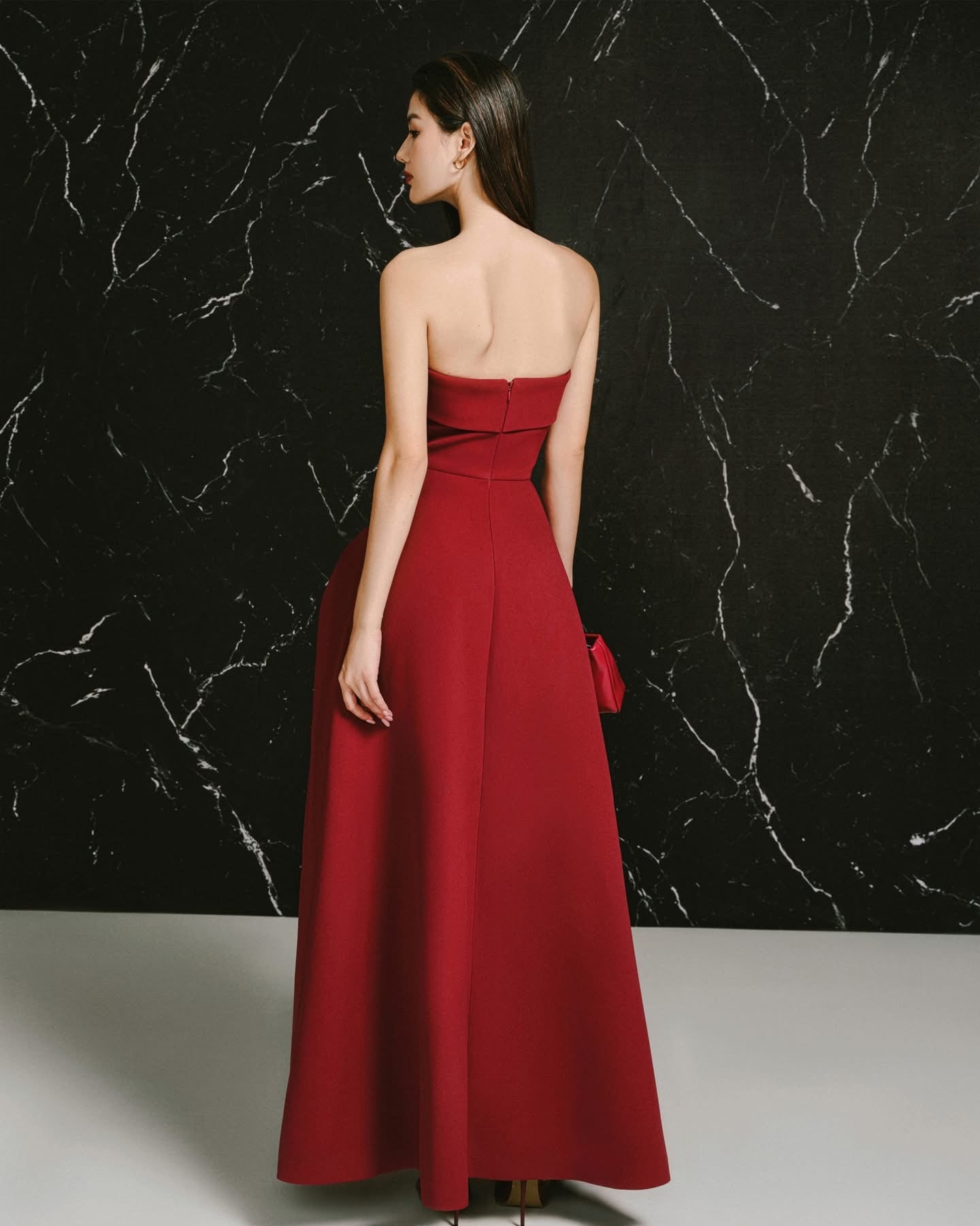 LaneJT Elyra Midi Dress With Bow Detail
