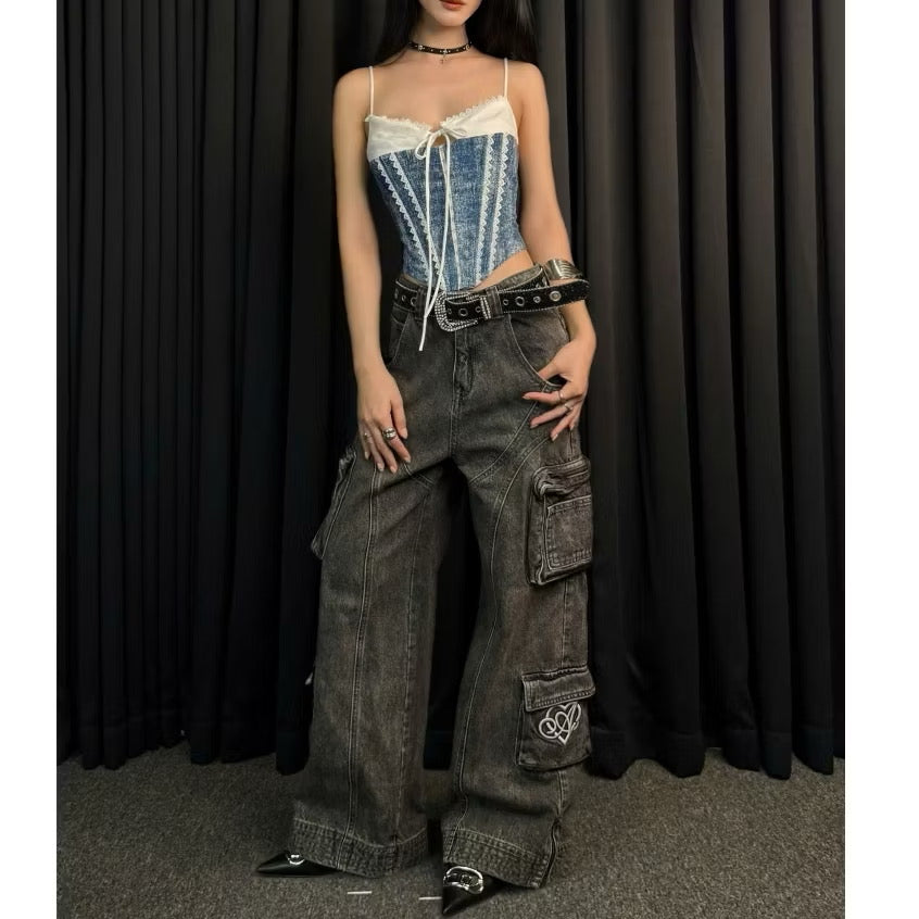 Aiai Studio Fang Cargo Pants (Pre order)