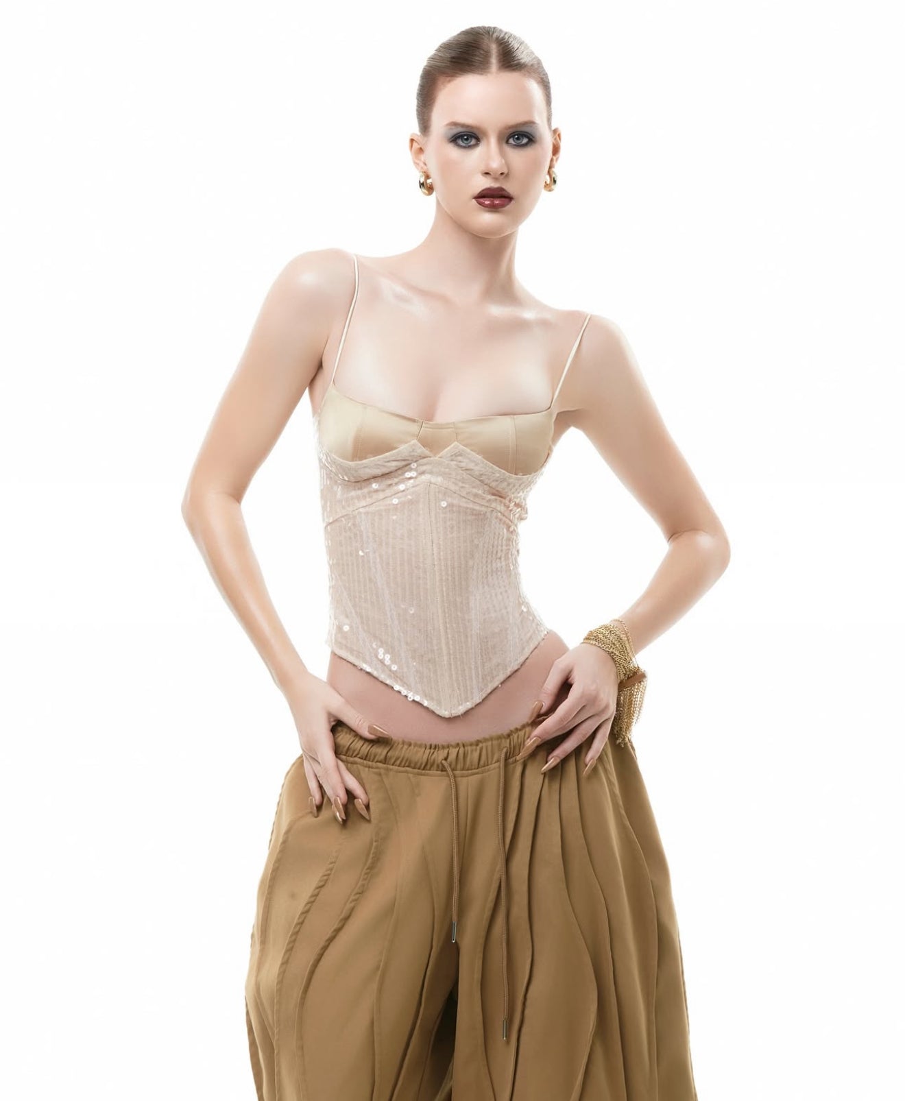 Liniss Glamorous Sparkle Corset (Pre order)