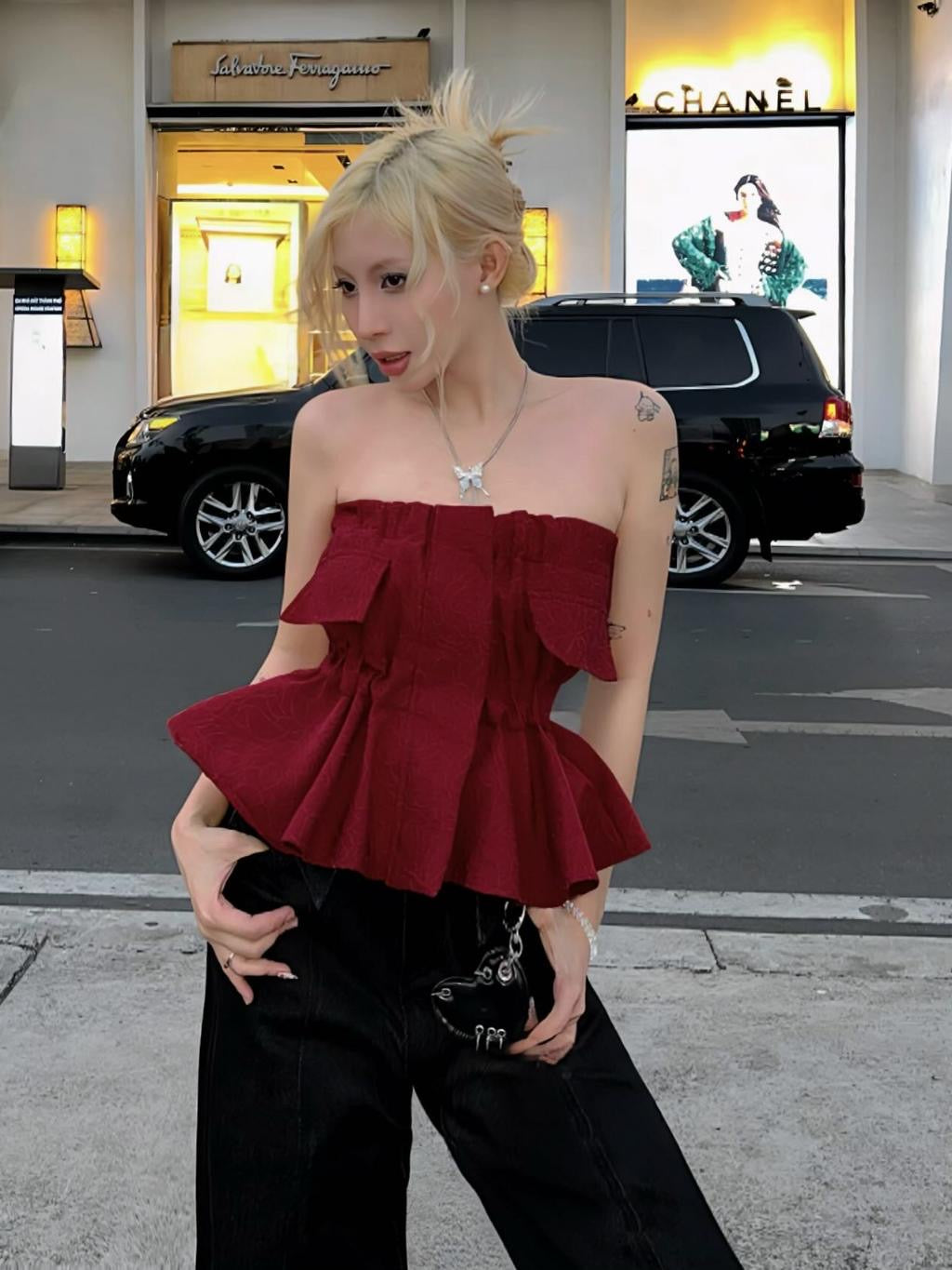 The Fance Pop Sugar Top (Pre order)