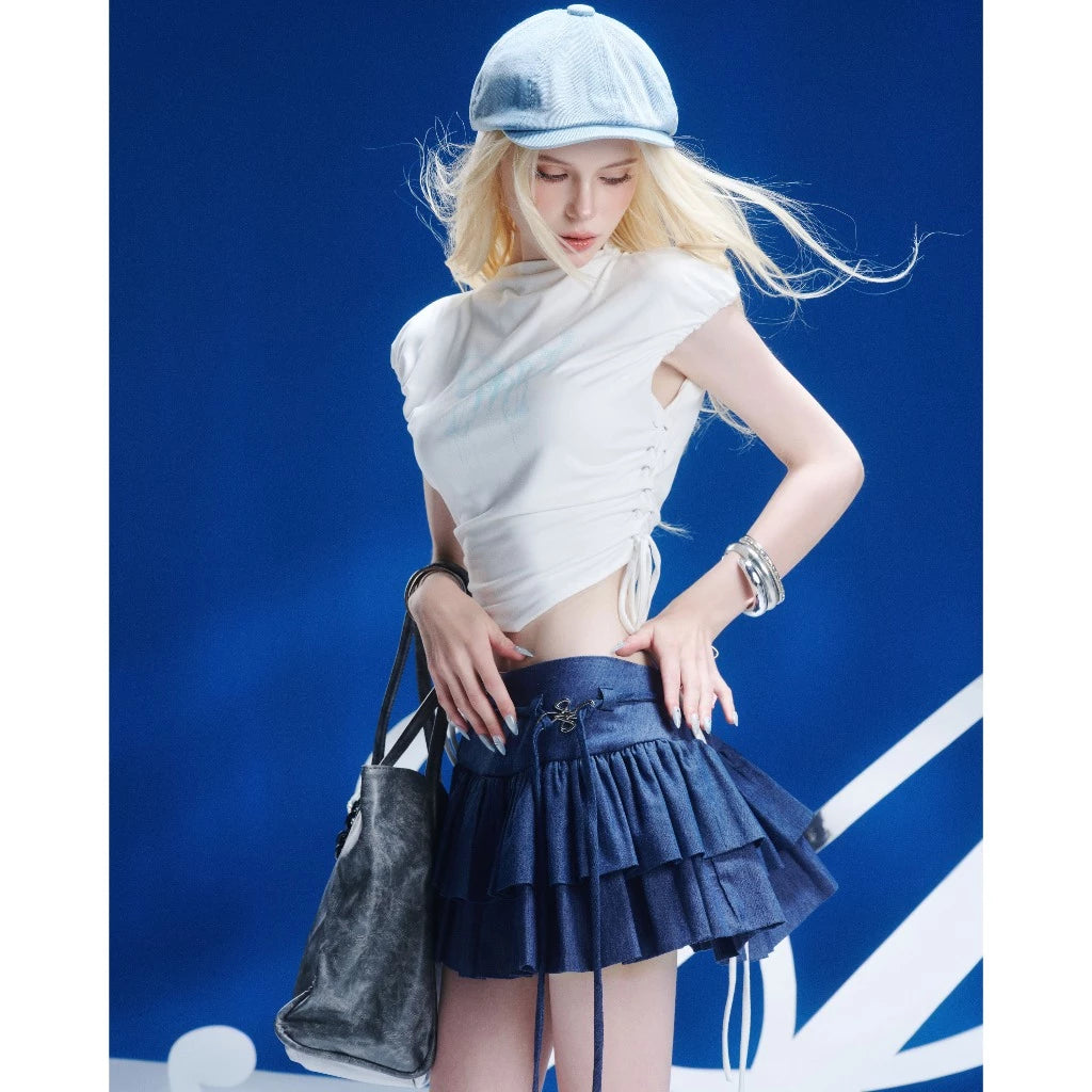 Aiai Studio Jeans Skirt (Pre-order)