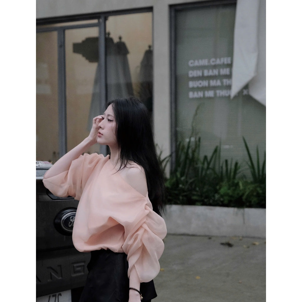 Aguja Julia One-Shoulder Dress (Pre-order)