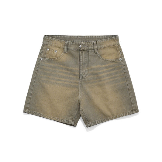 WHOSE Knee Washed Shorts