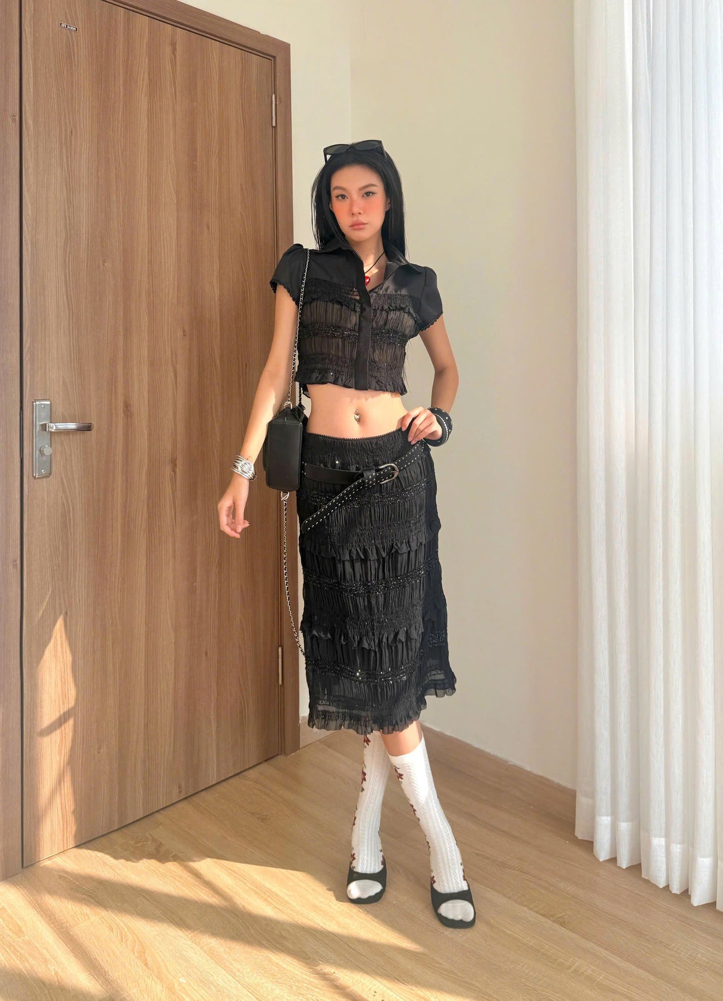 Sodope Club Black Kuromi Top