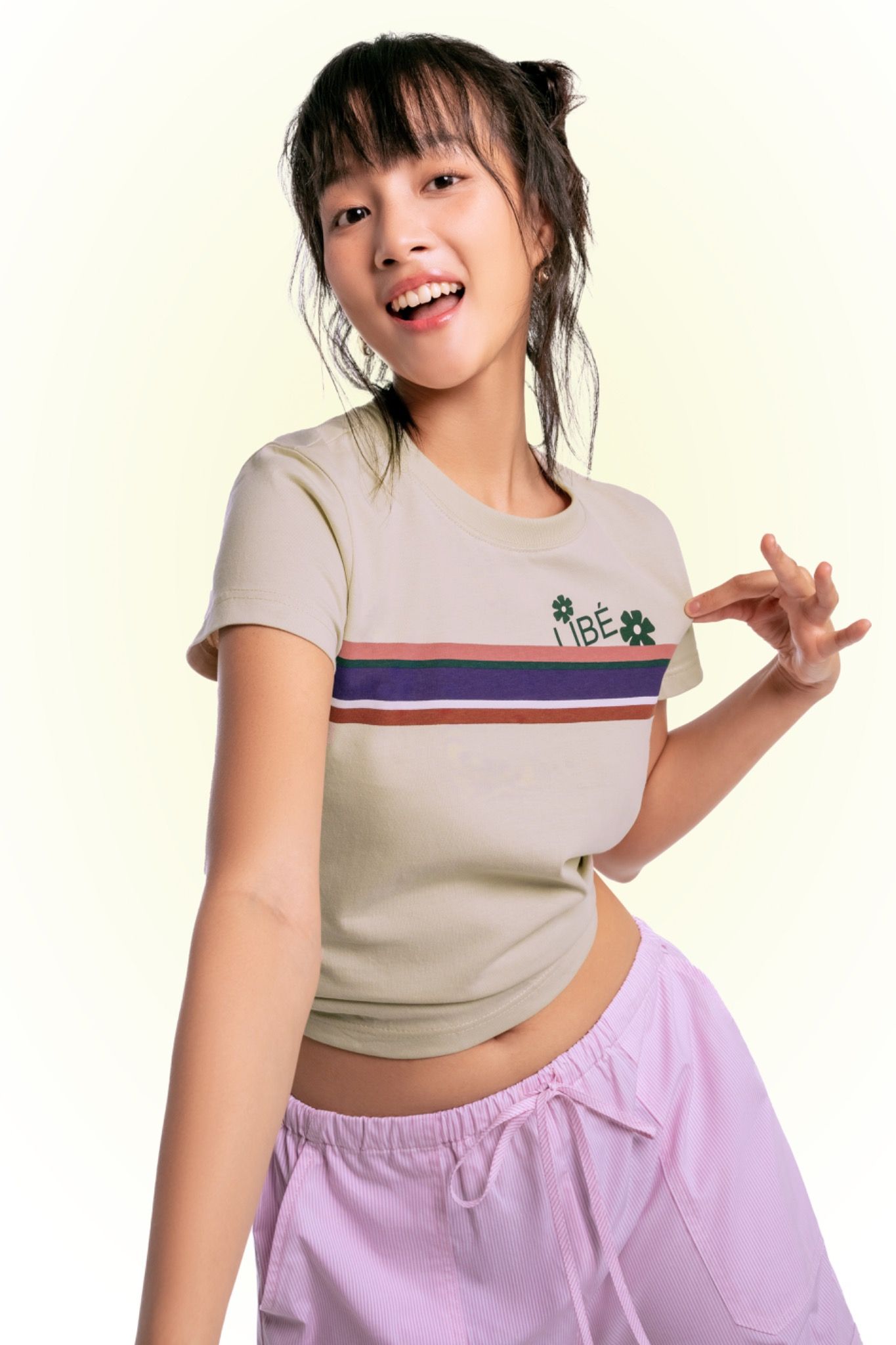 Libe "Libé" Printed Baby Tee (Pre-order)