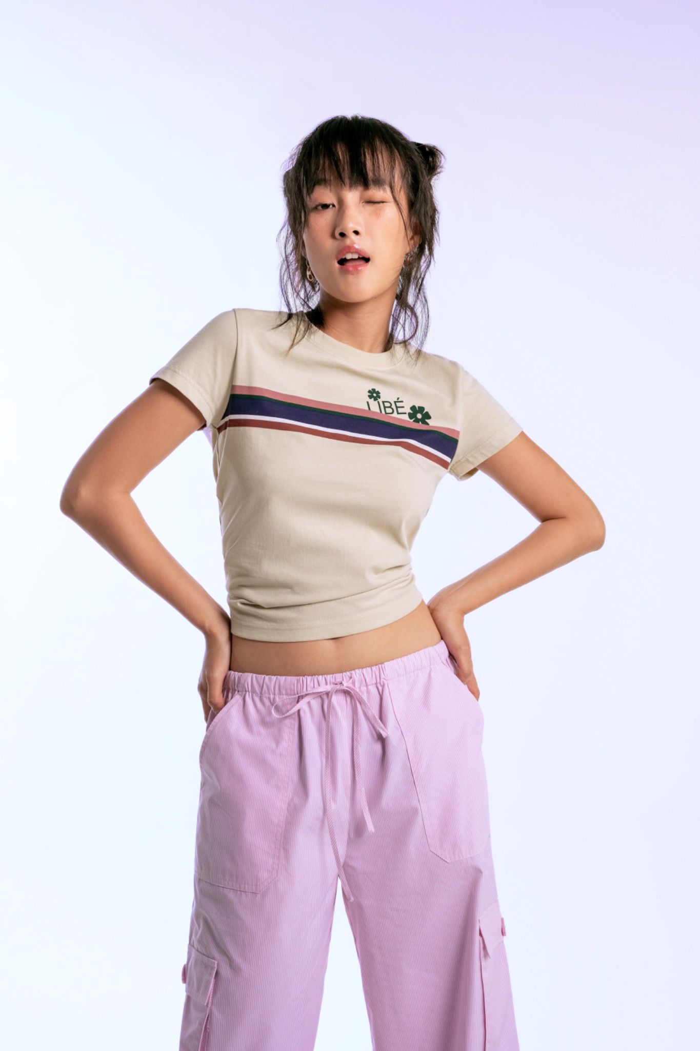 Libe "Libé" Printed Baby Tee (Pre-order)