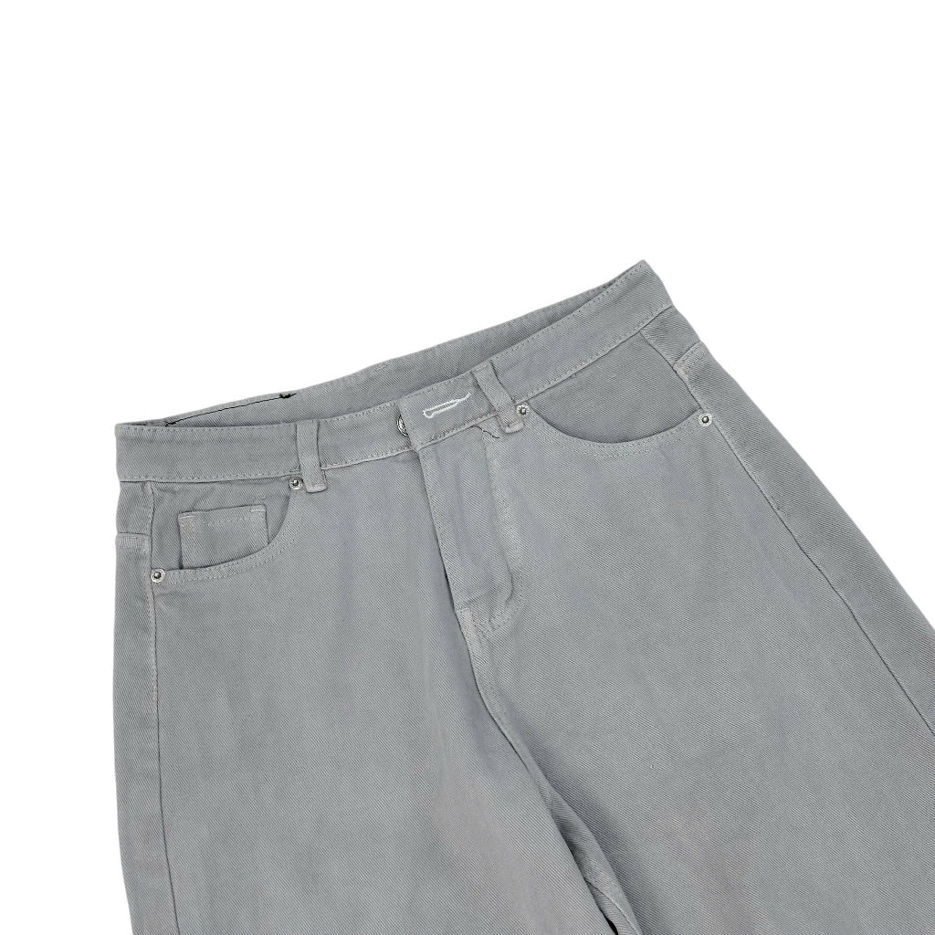 WHOSE Light Smoke Wide Straight Jeans (Pre-order)