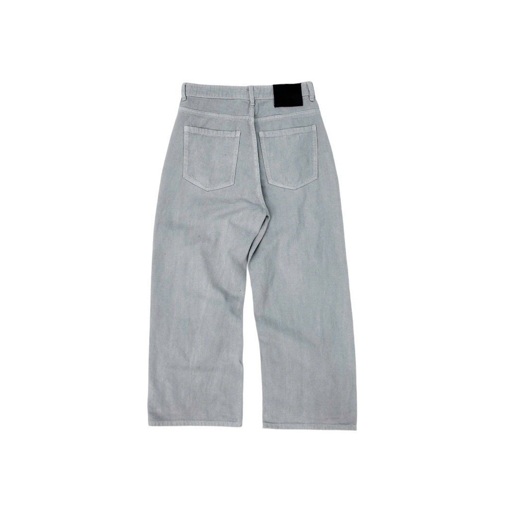 WHOSE Light Smoke Wide Straight Jeans (Pre-order)