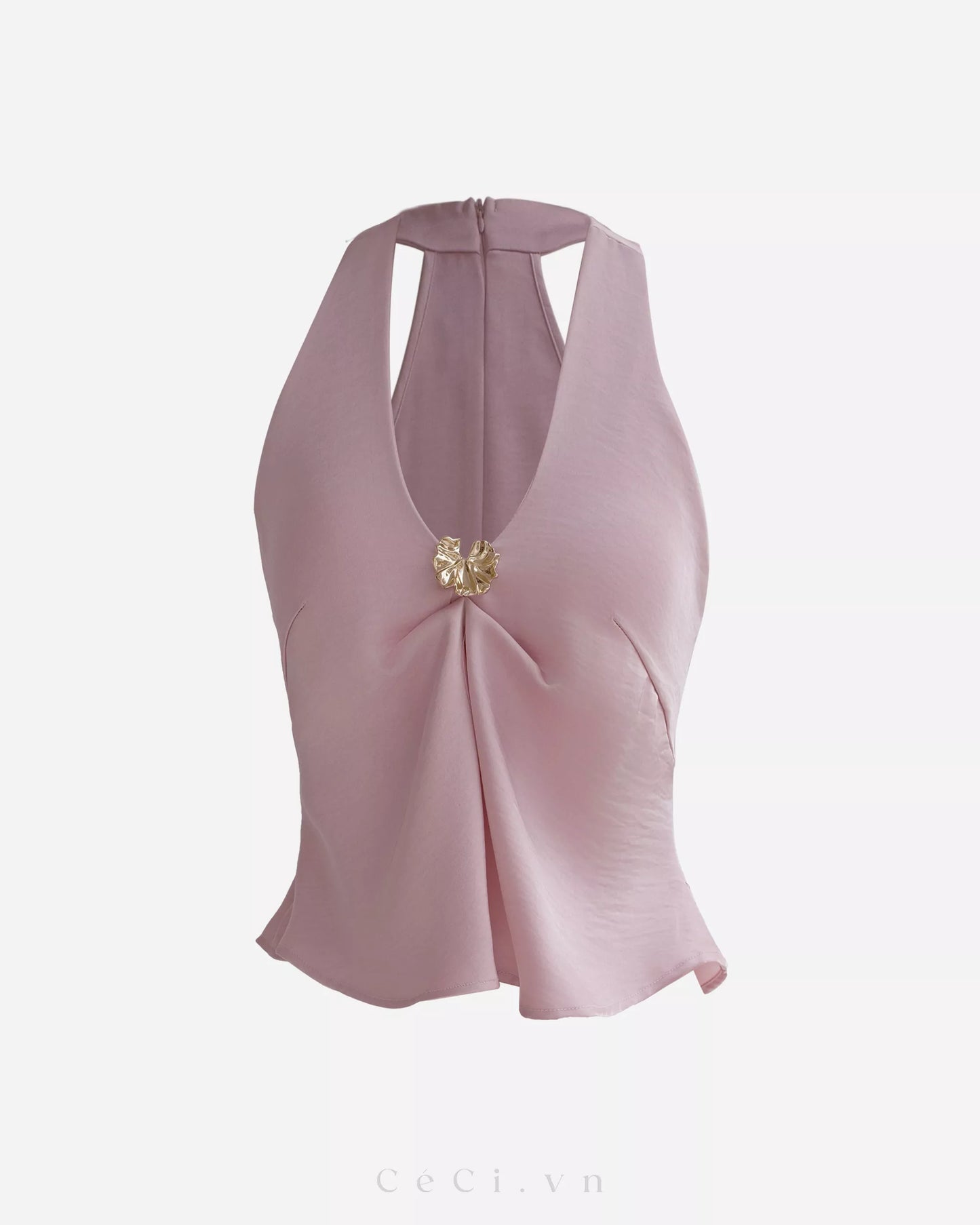 Ceci Lira Top - Dusty Petal