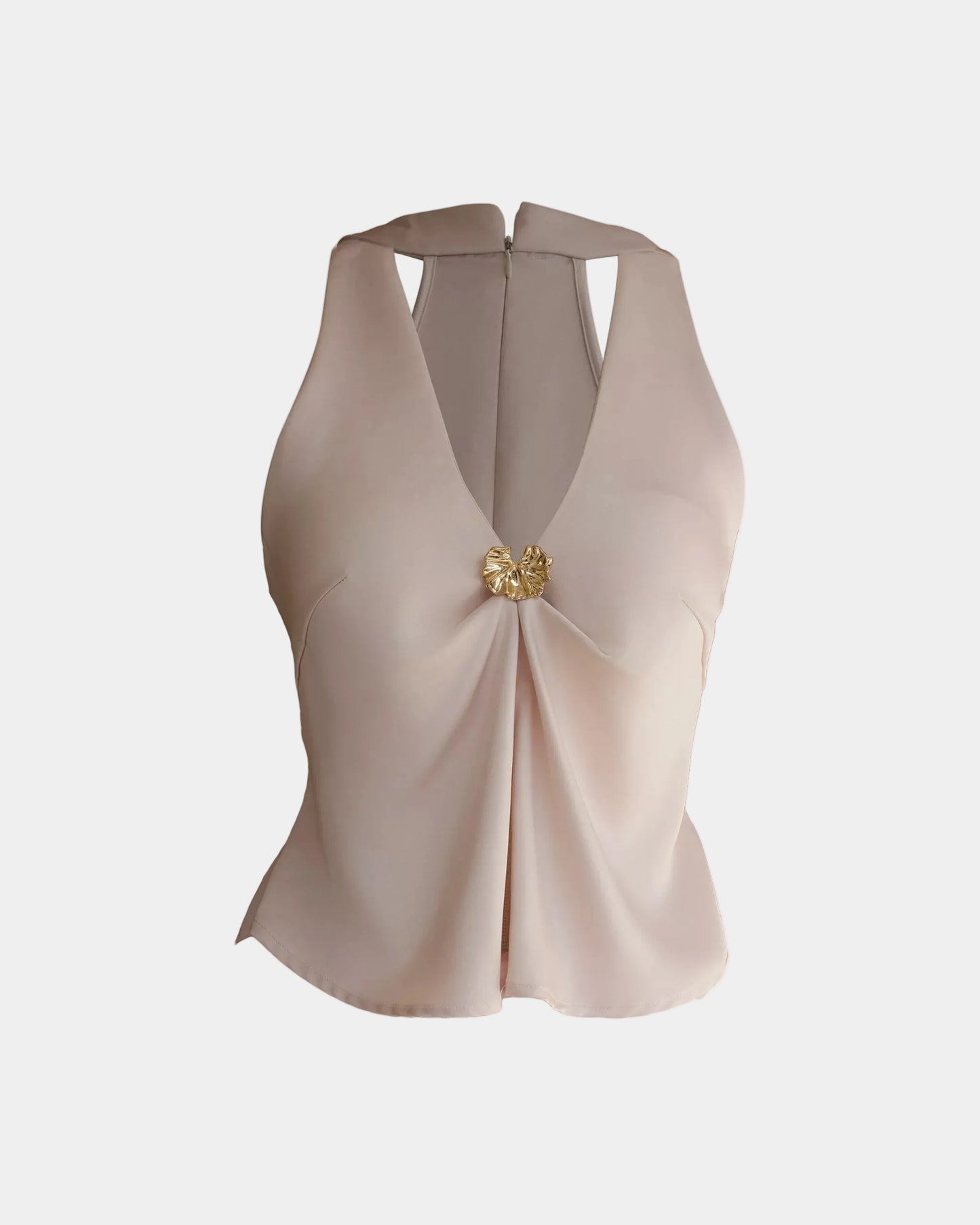 Ceci Lira Top - Ivory Glow