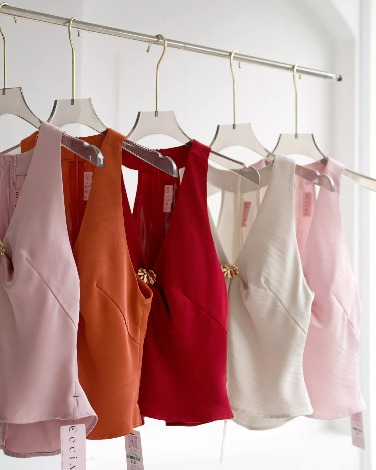 Ceci Lira Top - Terracotta Glow