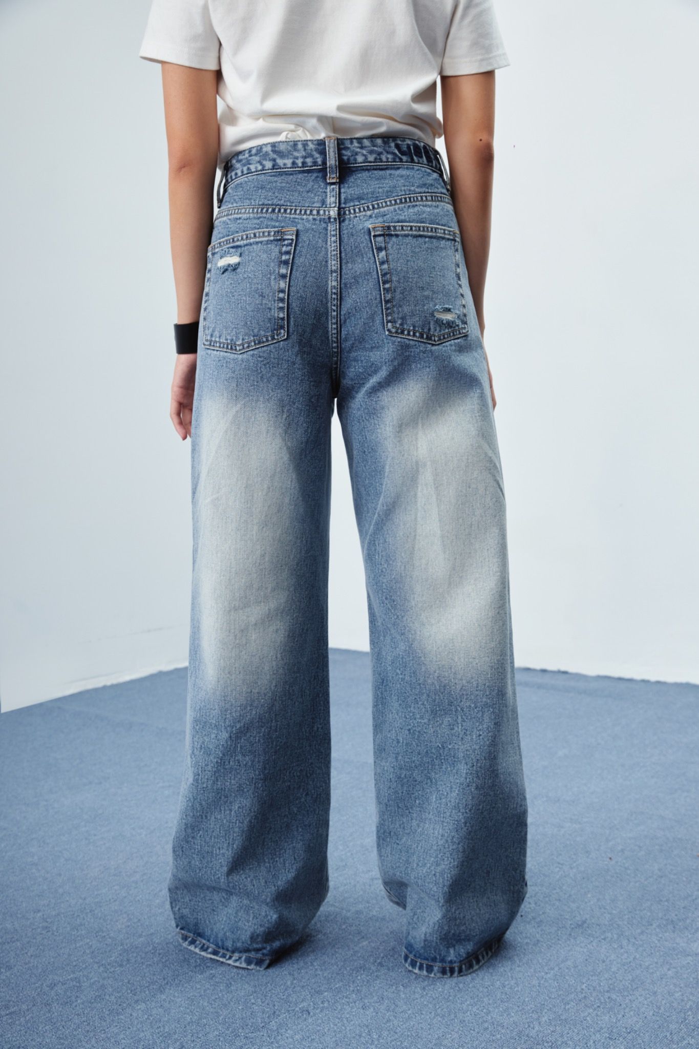 Libe Light Blue Ripped Jeans (Pre-order)