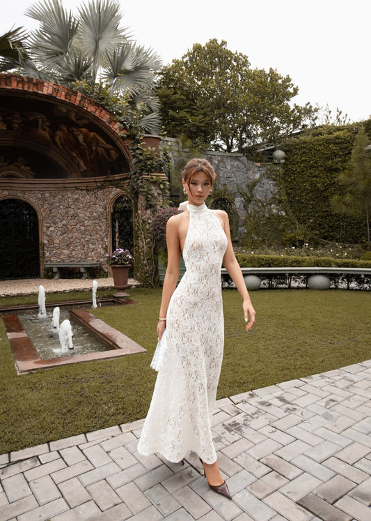 Iamcoco Linda Dress In White