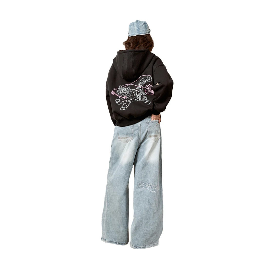 Aiai Studio Low-Rise Jean Wash Vers 2 (Pre-order) - Em Clothing