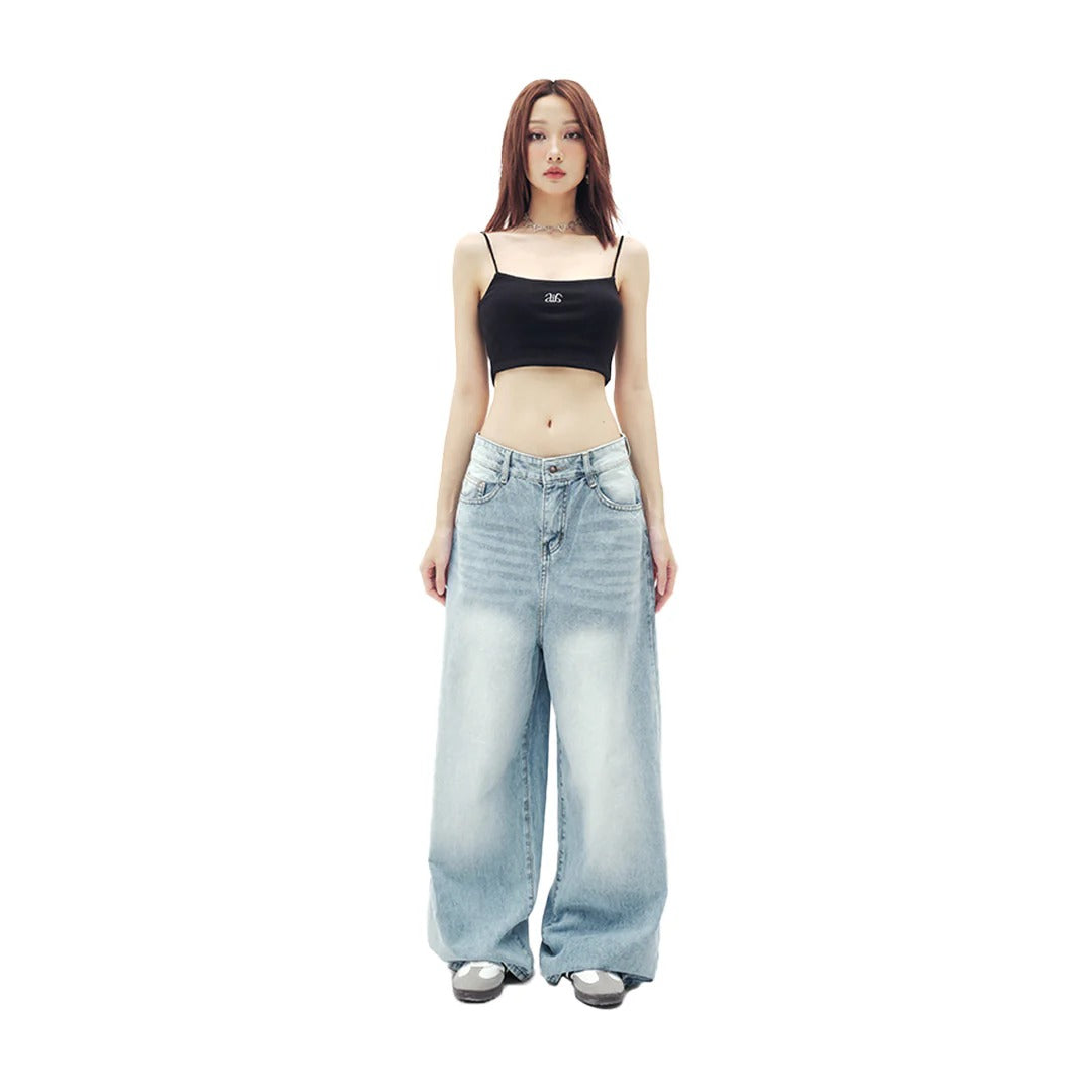 Aiai Studio Low-Rise Jean Wash Vers 2 (Pre-order) - Em Clothing