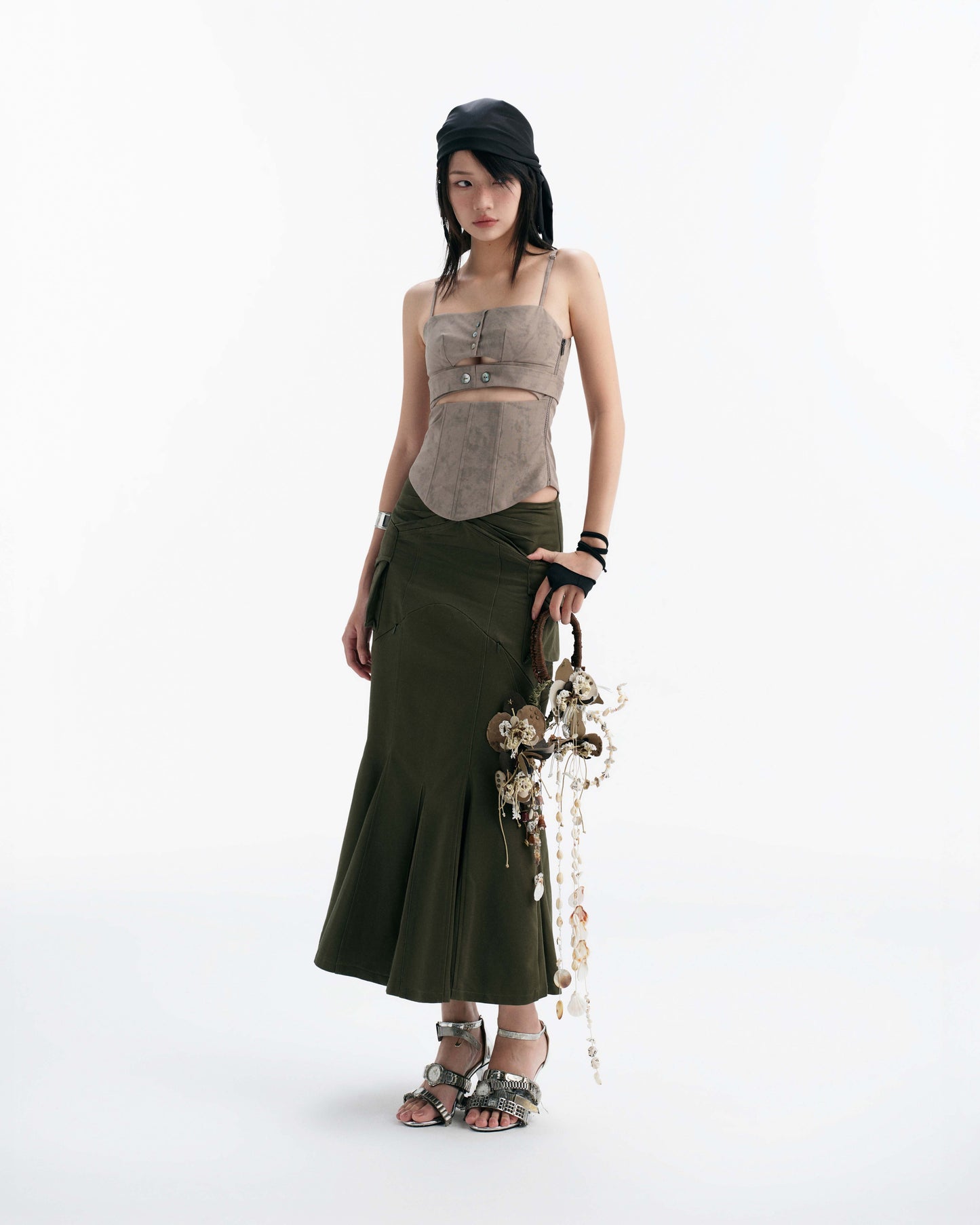 Bunny Hill Miramon Flared Skirt (Pre-order) - Em Clothing