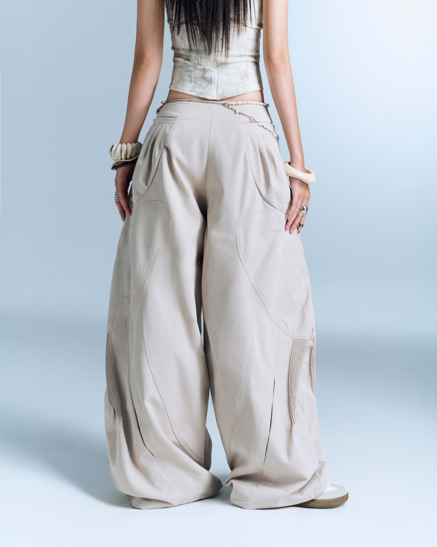Bunny Hill Murphy Pants - Beige (Pre-order)
