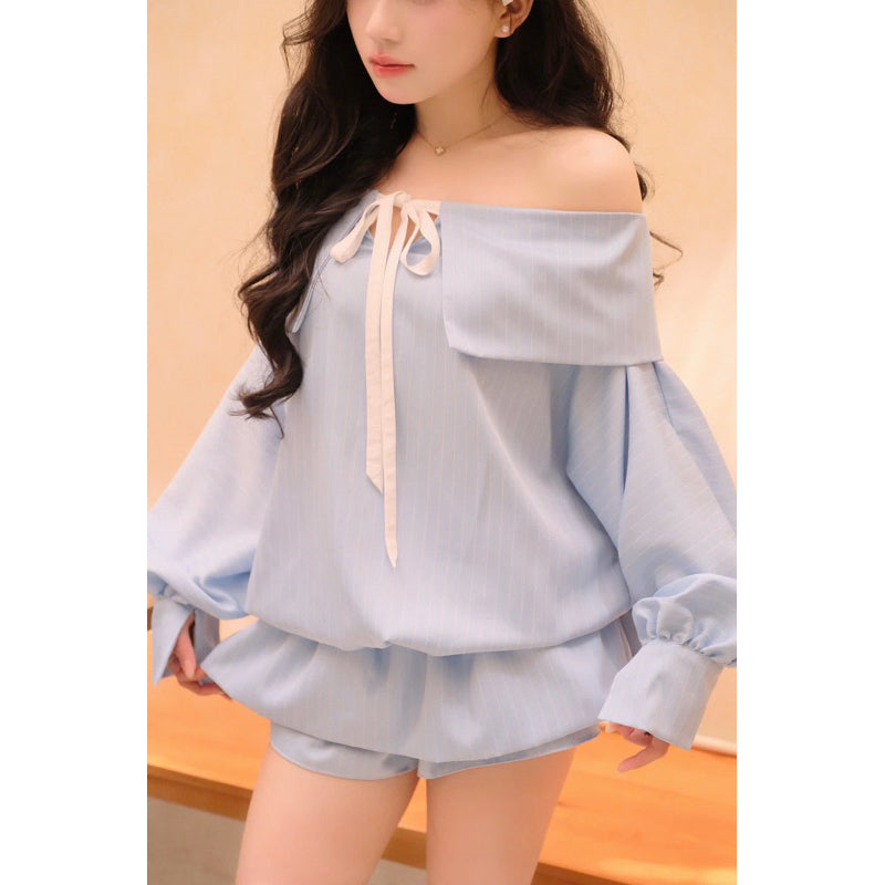 Aguja Maimei Off-Shoulder Bubble Dress (Pre-order)
