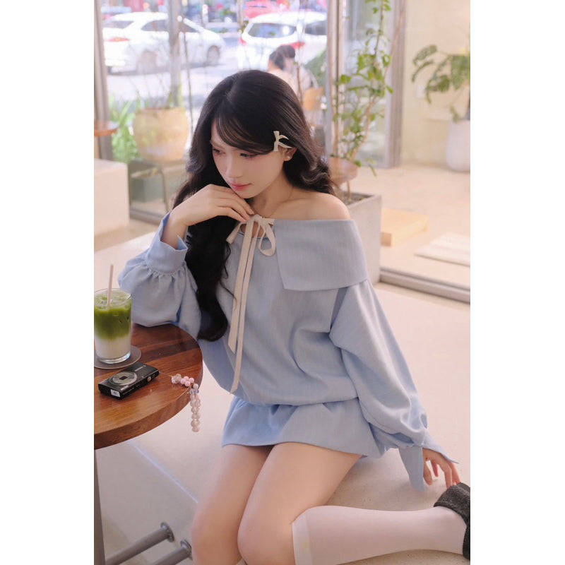 Aguja Maimei Off-Shoulder Bubble Dress (Pre-order)