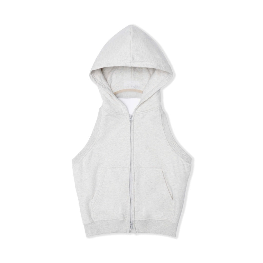 61__comfy Mbh061 Backless Hoodie With Zipper