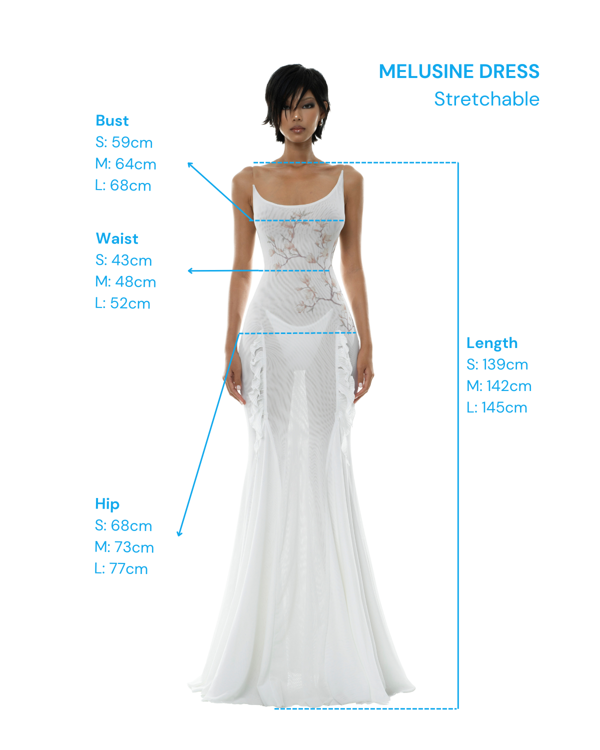 Huelleyrose Melusine Dress (Pre-order)