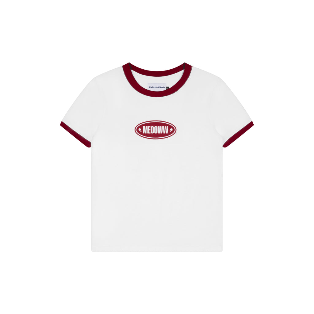 Calem Club Baby Tee Meooww