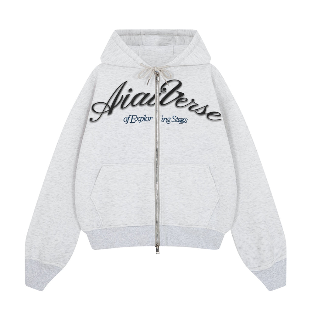 Aiai Studio "Miukiway" Boxy Hoodie
