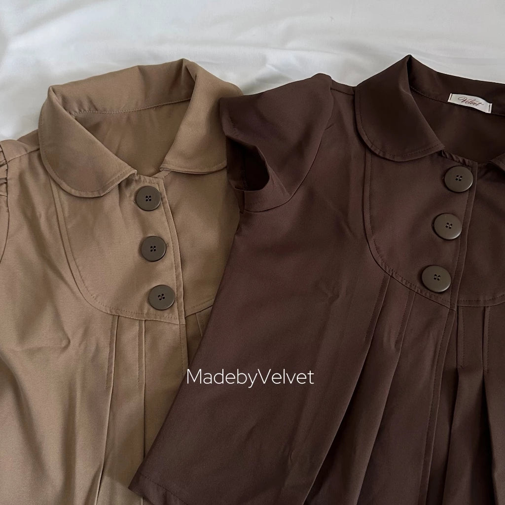 Madebyvelvet Mocha Top