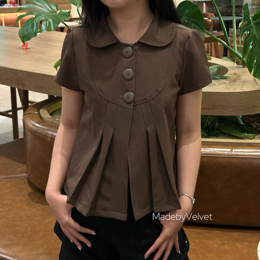 Madebyvelvet Mocha Top