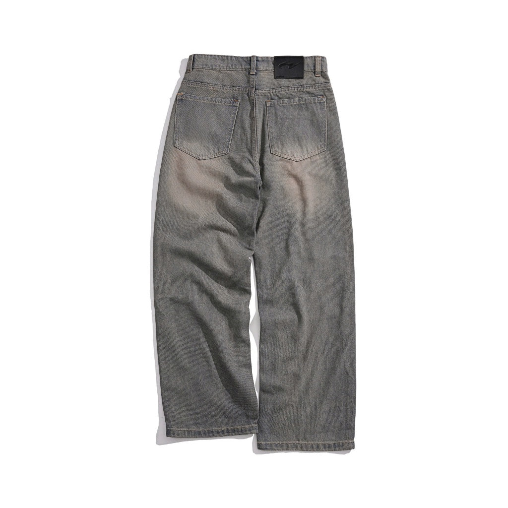 WHOSE Naval Wide Straight Jeans WHOSE
