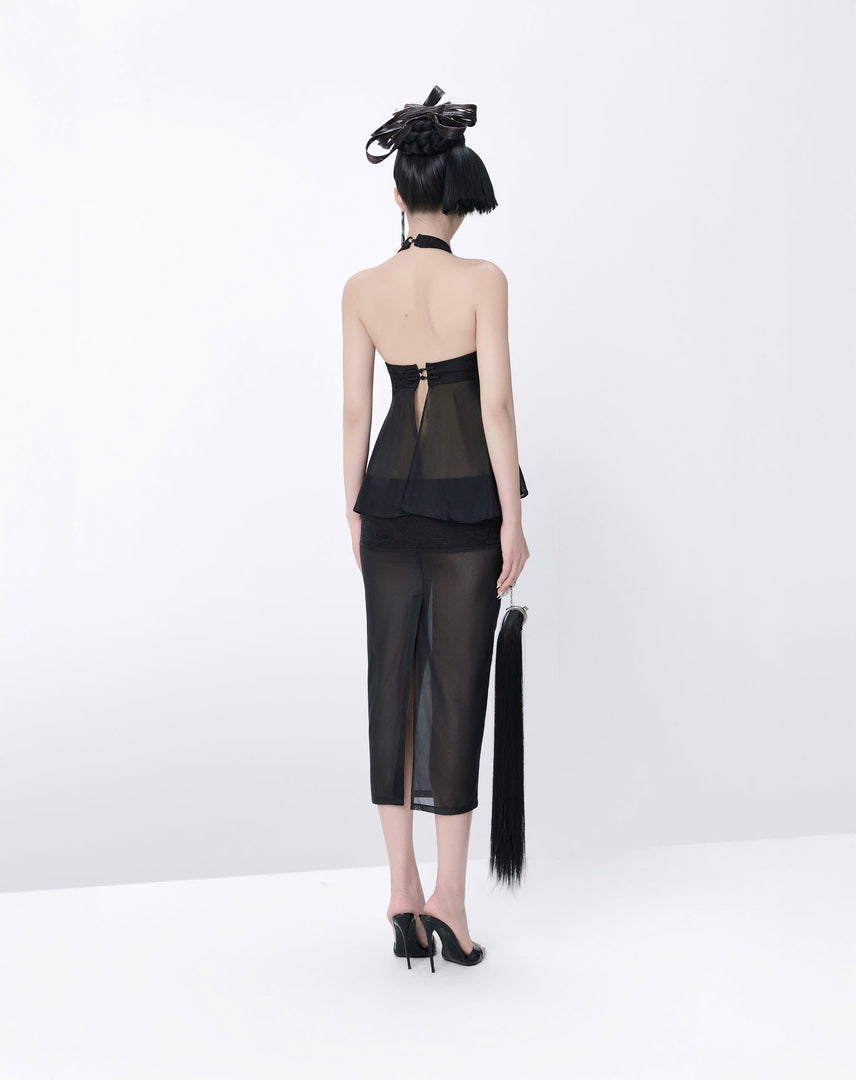 Liniss Noir Top