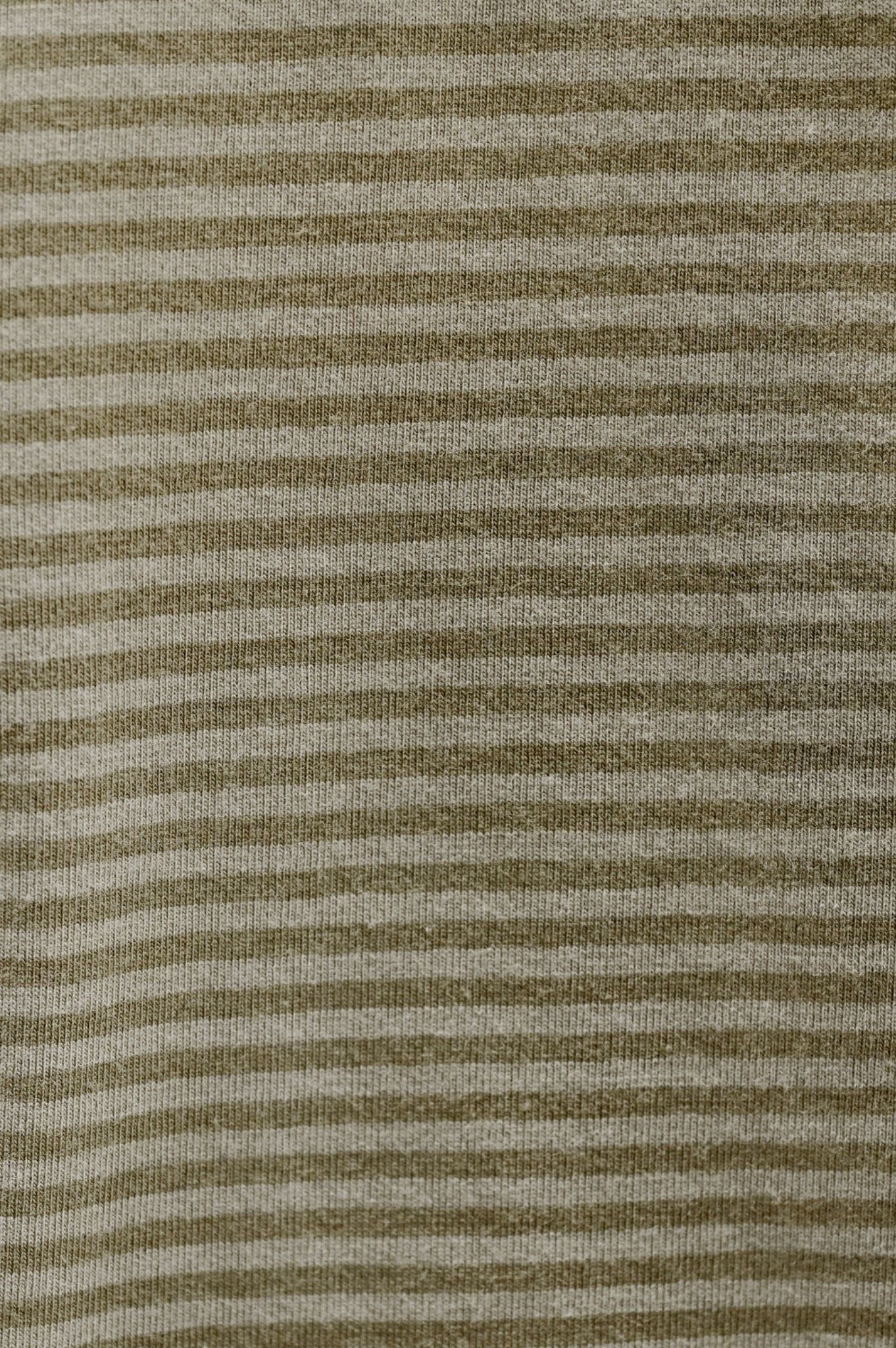 Libe Olive Striped Polo Top (Pre-order)