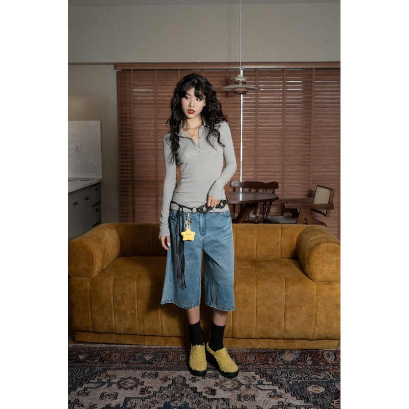 Ours stu Polo Neck T-Shirt (Pre-order)