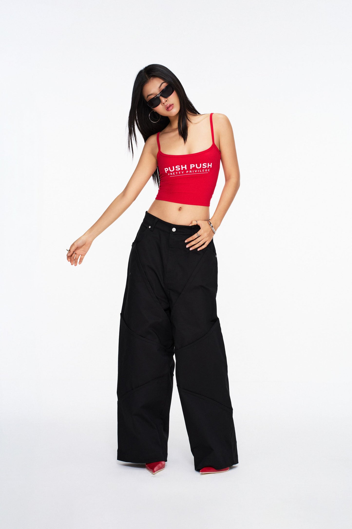 Push Push PP Regular Camisole - Red (Pre-order)