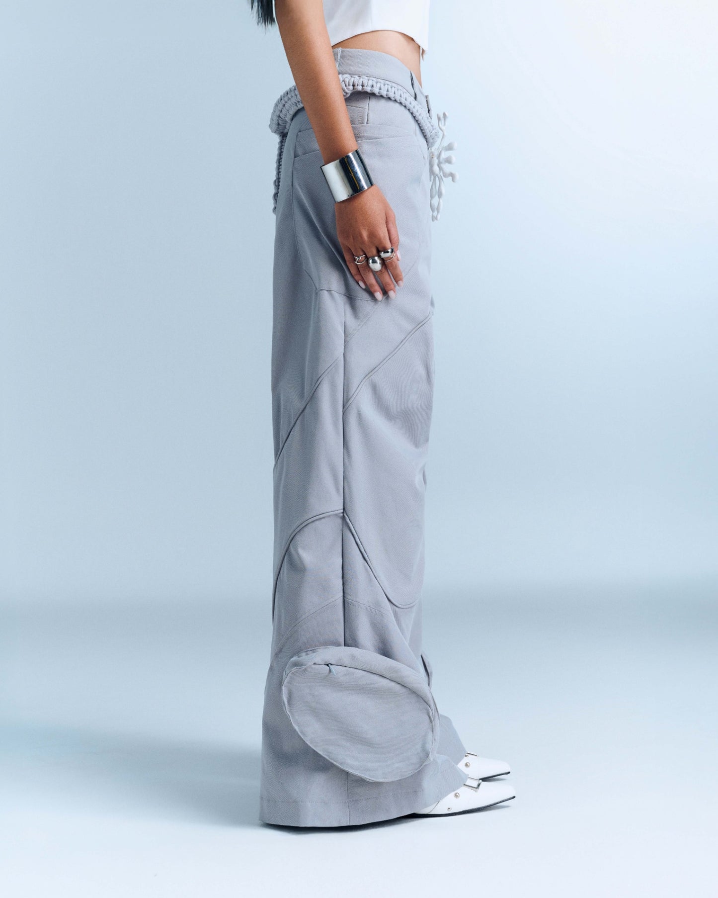 Bunny Hill Prism Pants - Light Grey (Pre-order)