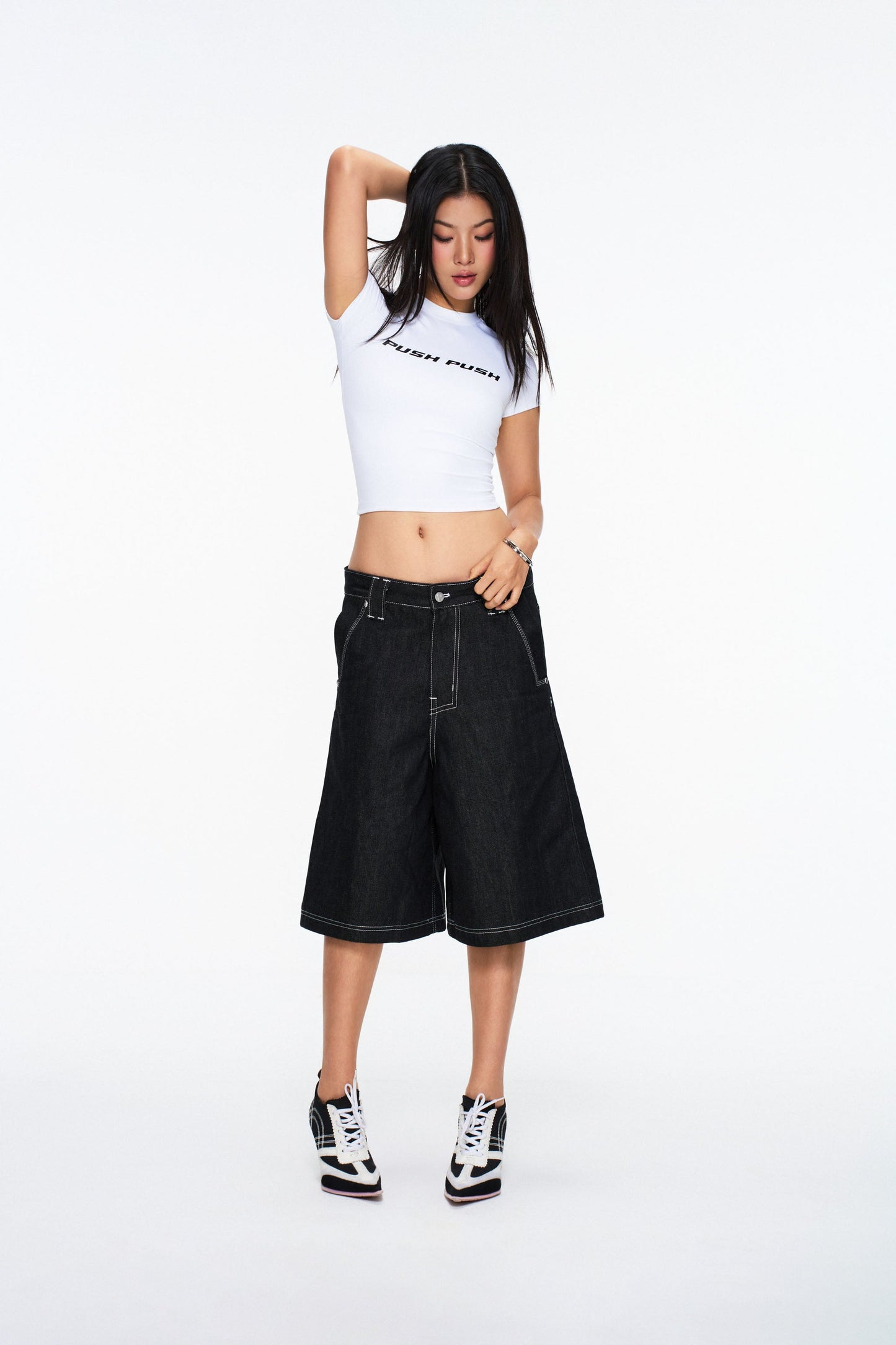 Push Push PWR Baby Tee (Pre-order)