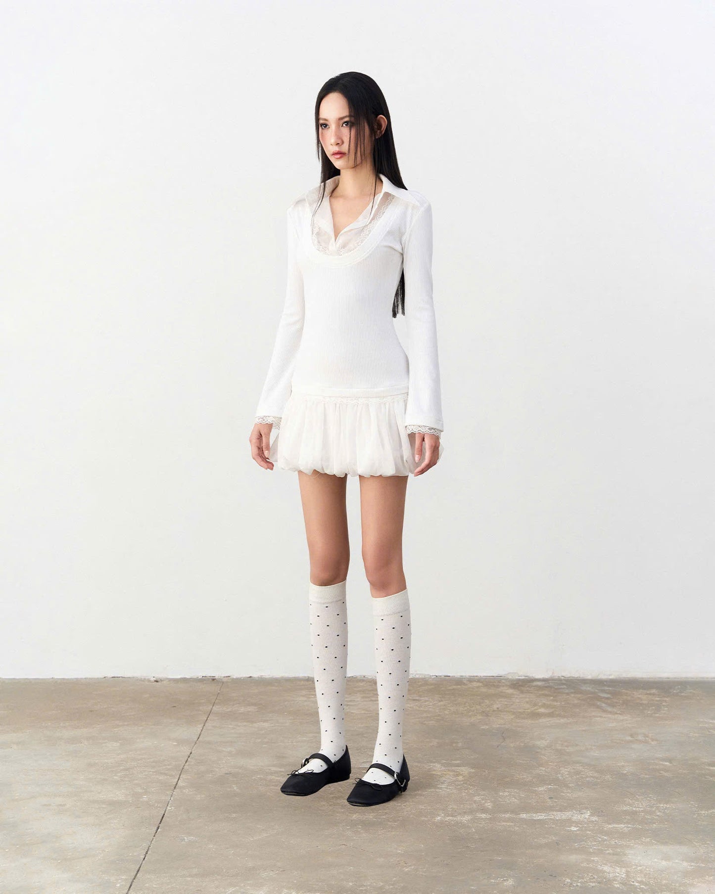 Sodope Club Pazazi Dress in White (Pre-order)