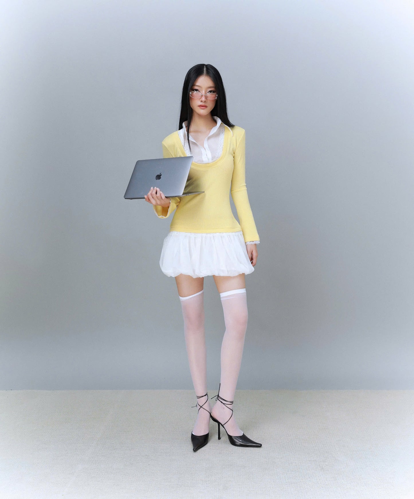 Sodope Club Pazazi Dress in Yellow (Pre-order)