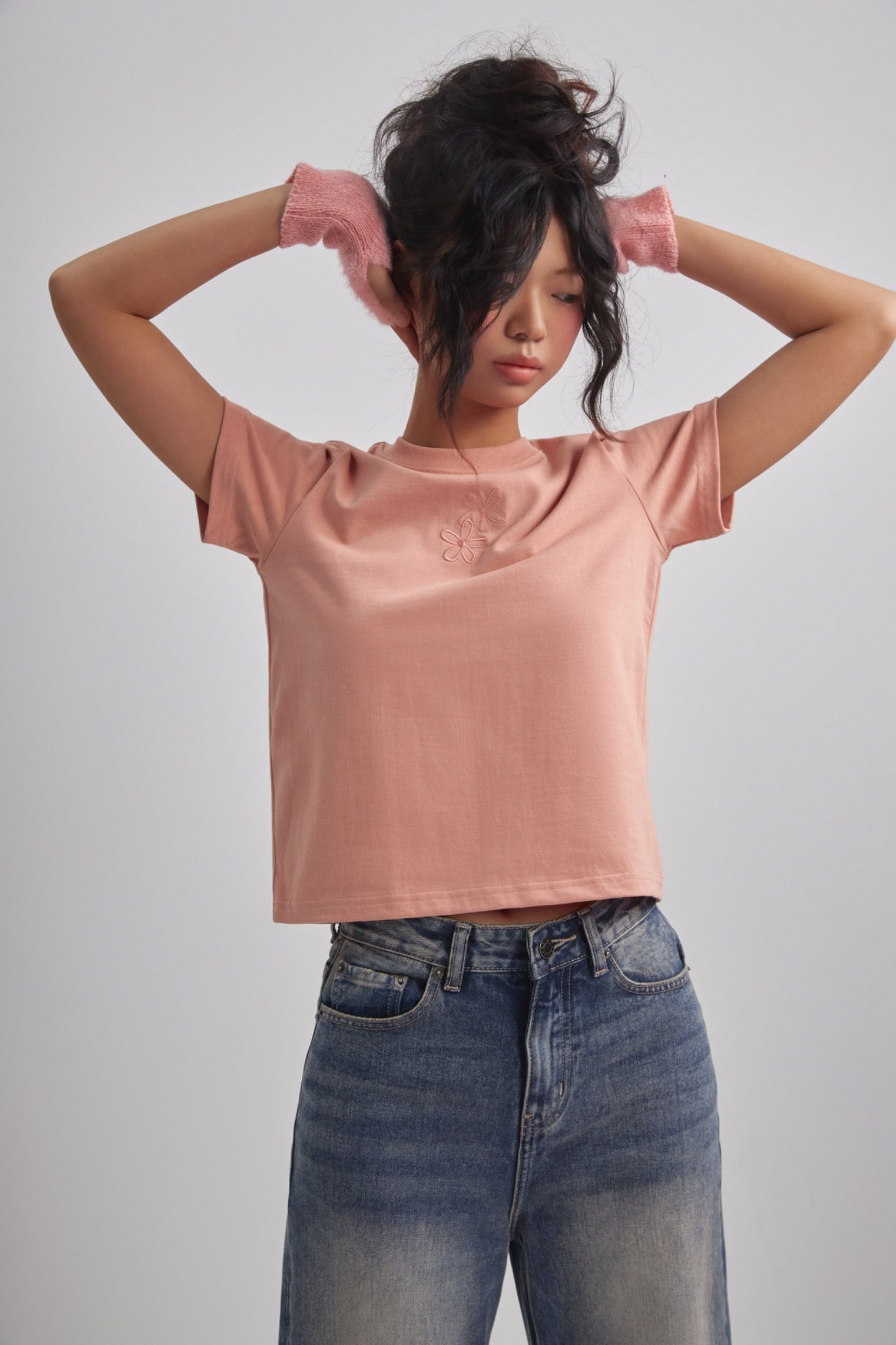 Libe Peach Regular Fit T-Shirt (Pre-order)