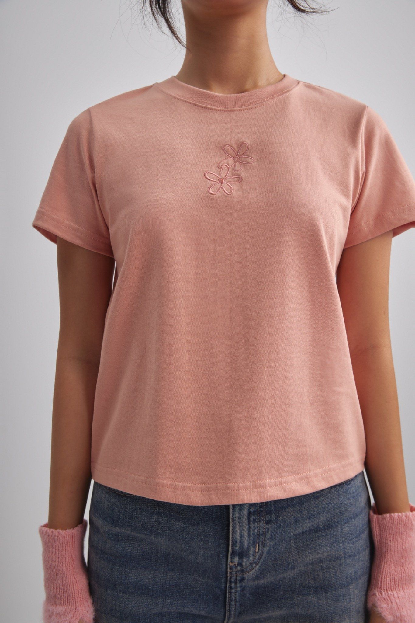 Libe Peach Regular Fit T-Shirt (Pre-order)