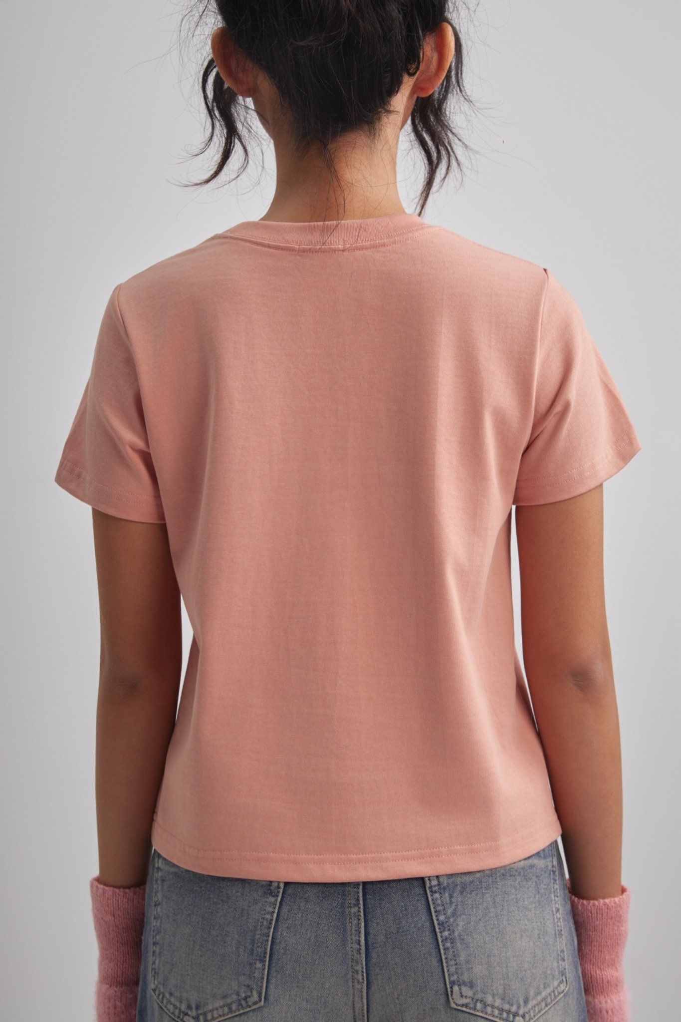 Libe Peach Regular Fit T-Shirt (Pre-order)