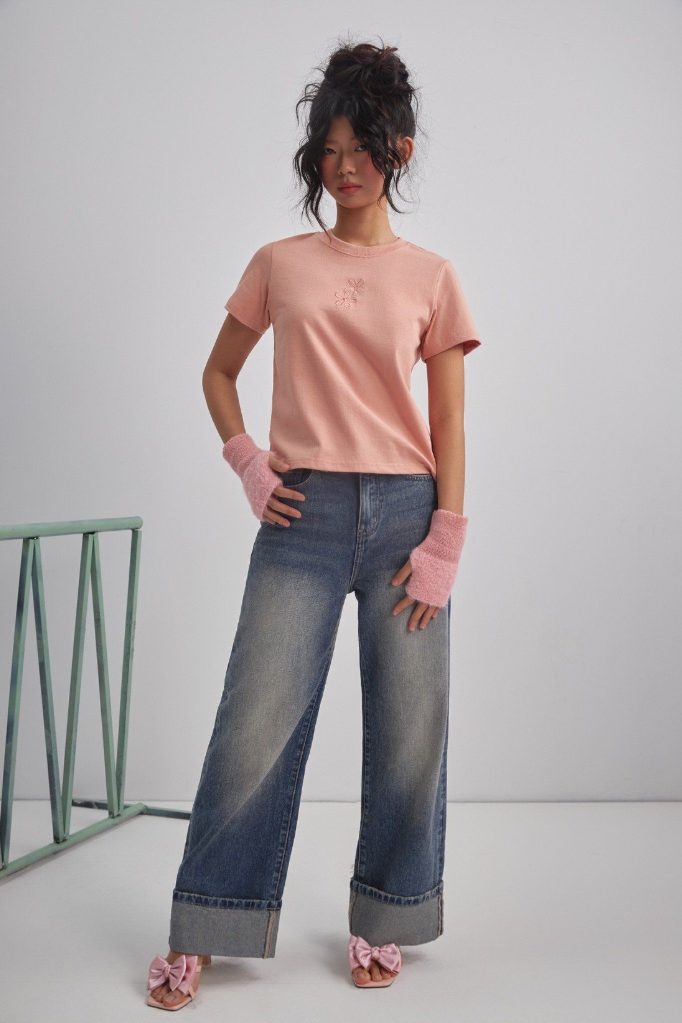 Libe Peach Regular Fit T-Shirt (Pre-order)
