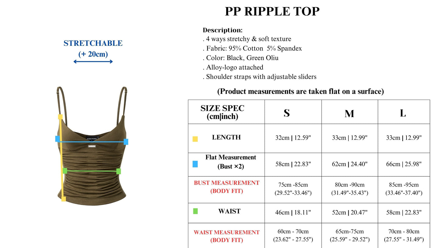Push Push Pp Ripple Top (Pre-order)