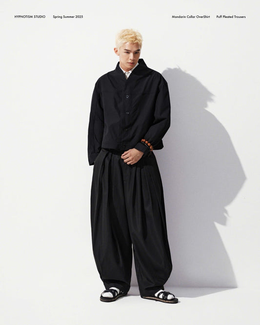 Hypnotism Puff Pleated Trousers